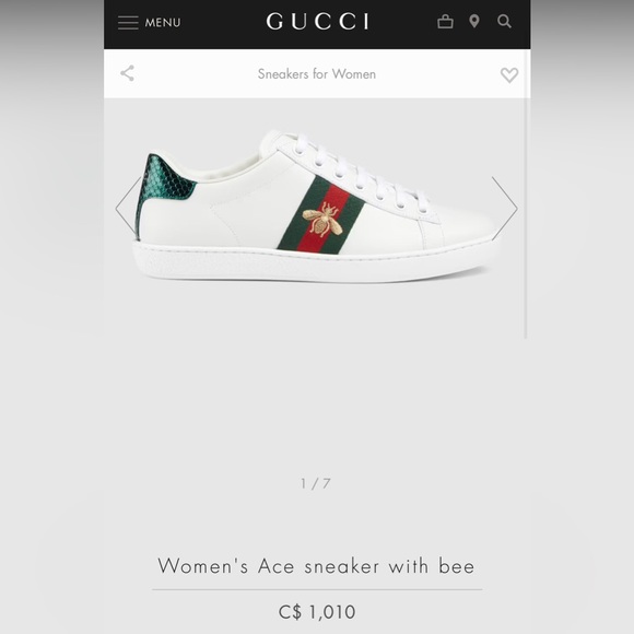 Gucci Ace sneakers size 36.5 - Picture 2 of 6